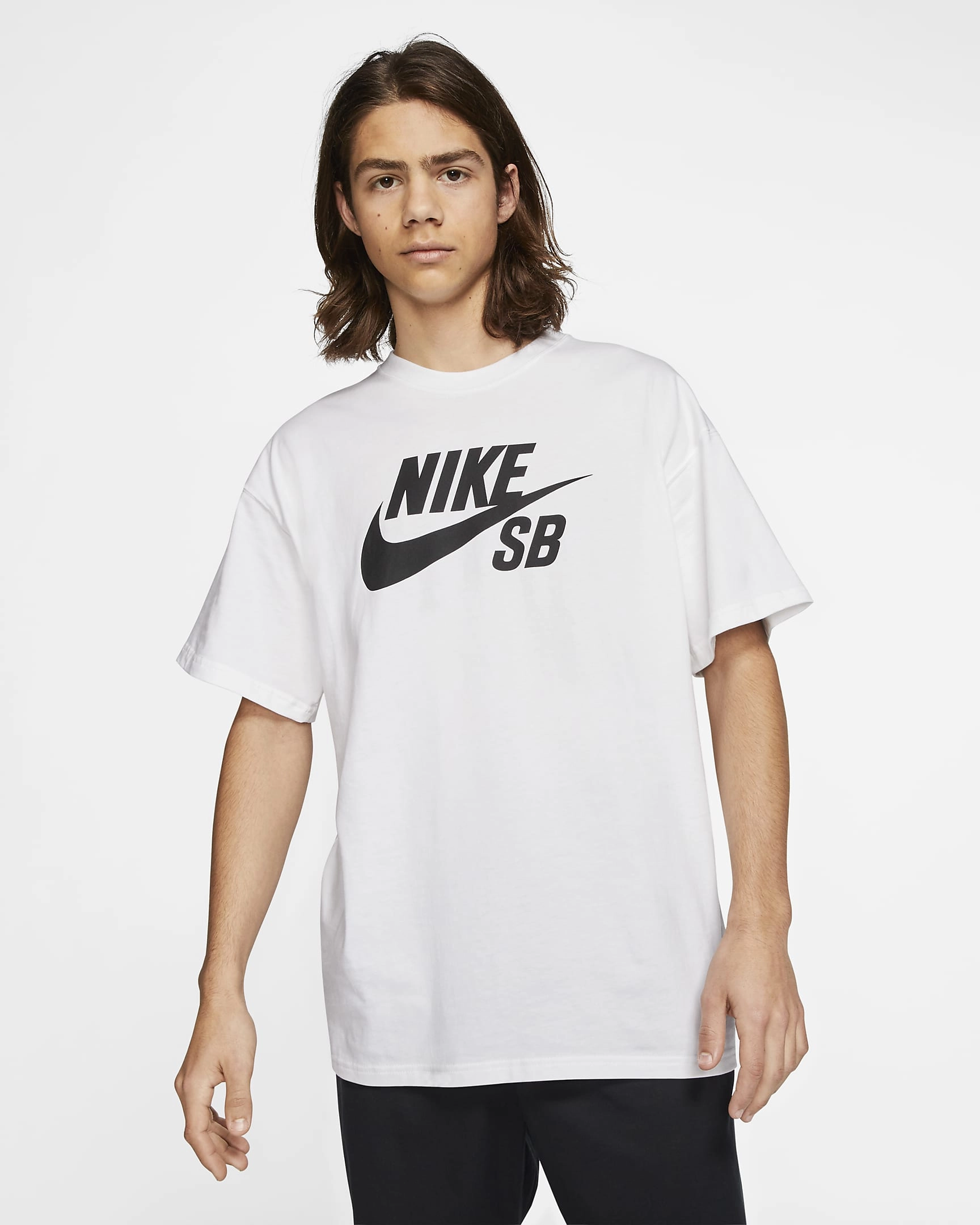 Nike SB Logo Skate T-skjorte: Stil og ytelse for alle skater-gutter og jenter. Vær klar for rampen!